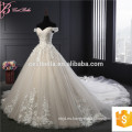 OY095 Gorgeous Mujeres Diseño Iglesia Elegante Princesa Ball Gown Vestidos de Novia